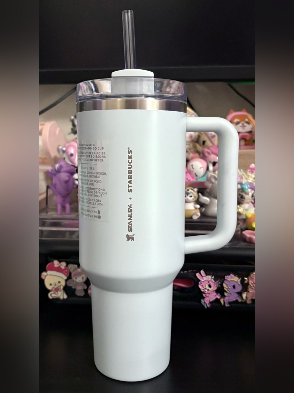 Stanley x Starbucks 40oz Spring Blue 2024 Tumbler Cup